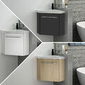 Waschtisch mit Unterschrank Waschplatz Stehend Badmöbel Waschbecken Badschrank