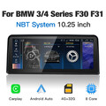 Android 14 Apple Carplay 32GB Multimedia Upgrade für BMW 3 Series F30 F31 NBT DE