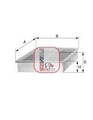 SOFIMA S 3030 A Luftfilter passend für MERCEDES-BENZ T2/LN1 Kasten/Kombi