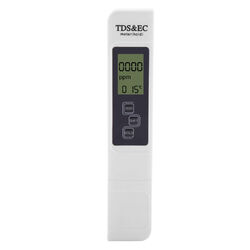 3 In 1 Digital LCD Wassertester Temperatur TDS EC Meter Für Getränk Getränk AP