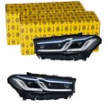 2x HELLA LED/HALOGEN SCHEINWERFER SATZ passend für BMW 5 LINKS+RECHTS