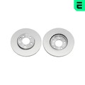 2x Bremsscheibe OPTIMAL BS-8026HC für T5 7HM 7HF 7EM T6 VW MULTIVAN 7EF 7HN Bus