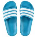 Adidas Jungen Sliders Pantoletten Schuhe Adilette Aqua Strand Sandalen Pool Hausschuhe