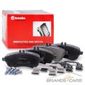BREMBO BREMSBELÄGE VORNE FÜR MERCEDES BENZ C-KLASSE W204 E-KLASSE W212 SLK R172