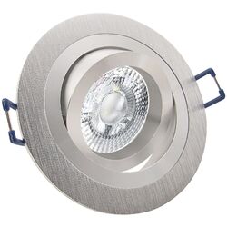 LED Einbaustrahler 230V Spot Set Decken Einbauleuchte GU10 4W 6W 7W dimmbar NOBS