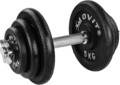 Dumbbell Pro Set, Cast Iron Dumbbell, 10 kg, 15 kg, 20 kg, 25 kg, 30 kg, Bar 30