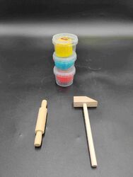 SES 14432 3x90gr My First-Knete mit Werkzeug