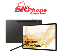 Samsung Galaxy Tab S8 Plus SM-X800  Wi-Fi, 12,4 Zoll, Graphite🔥19% MwSt 🔥✅ BLITZVERSAND ✅ Mit 19% MwSt ✅ 12 Monate GARANTIE