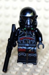 LEGO® STAR WARS MINIFIGUR IMPERIAL DEATH TROOPER + GEWEHR NEU & UNBENUTZT SW1416