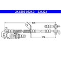1x Bremsschlauch ATE 24.5286-0524.3 passend für HYUNDAI KIA