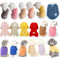 Warme Fleeceweste Für Hunde Und Katzen Welpenkleidung T-Shirt Pullover ↑