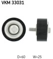 SKF Umlenk-/Führungsrolle Keilrippenriemen VKM 33031 für FIAT PEUGEOT SCUDO 60mm