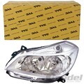 TYC HAUPTSCHEINWERFER H7/H7 passend für RENAULT CLIO III GRANDTOUR 1.2 - 1.6 16V