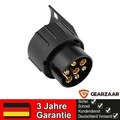 Adapter 7- auf 13-polig Auto Steckdose Adapterstück Anhänger Wasserdicht 12V