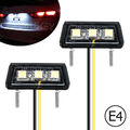 2 x Mini LED Kennzeichenbeleuchtung Nummernschild Beleuchtung Motorrad PKW Auto