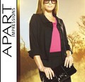 NEU DESIGNER KURZ BLAZER JERSEY 75% VISCOSE GR 32 34 APART schwarz €99 *361205