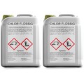 25 Kg Chlor 13% flüssig Aktivchlor anorganisch Pool Liquid Schock Chlor TOP
