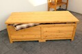 Holz Gartentruhe Holztruhe Auflagenbox Kissenbox Gartenbox Box Auflagen Truhe