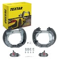 TEXTAR BREMSBACKEN SATZ VORMONTIERT passend für RENAULT RAPID 1.2 1.4 1.6 1.9