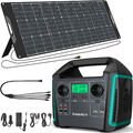 1500W Solar Generatoren 725,76Wh Power Station Mit 200W 18V Faltbare Solarpanel