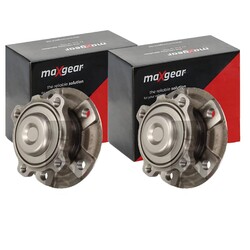 2X MAXGEAR RADLAGER-SATZ VORNE PASSEND FÜR BMW 1 2 3 4 LINKS+RECHTS