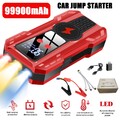 99900mAh Auto Starthilfe 12V Jump Starter KFZ Powerbank 1000A Ladegerät Booster