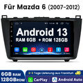 Für Mazda 6 GH GG 2007-2012 6+128G Android 13 Autoradio GPS mit BOSE Soundsystem