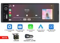 CarPlay Android Auto 1DIN Radio Wireless 6,36" IPS Screen USB FM RDS Parking Cam