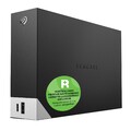 SEAGATE One Touch Desktop HUB Festplatte, 10 TB HDD, 3,5 Zoll, extern, Schwarz