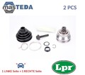 KAD478 GELENK ANTRIEBSWELLE WHEEL SIDE LPR 2PCS FÜR AUDI A4,B5 1.9L 85KW
