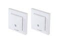 HOMEMATIC IP Smart Home 150181A0, Temp. und Luftfeucht. Sensor, 2 Stück