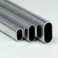 Aluminium Ovalrohr 30x18x2,3mm AlMgSi0,5 Länge wählbar Alu Profil Alurohr oval