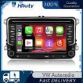 6+128GB Carplay Android 15 Autoradio GPS Navi Für VW GOLF 5 6 Passat Touran Bora