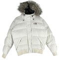 The North Face Damen 550 mit Kapuze Down Bomberjacke Mantel GRÖSSE S