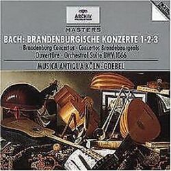 Archiv Masters - Bach (Brandenburgische Konzerte) von Goeb... | CD | Zustand gut*** So macht sparen Spaß! Bis zu -70% ggü. Neupreis ***