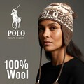NP~170€ Polo Ralph Lauren Strickmütze m. Ohrenklappen Wollmütze Peruvian Chullo