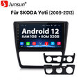 Für Skoda Yeti 2008--2013 10" Android12.0 Autoradio GPS Navi WIFI SWC RDS 1+32GB