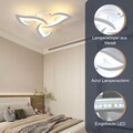 Moderne LED Kronleuchter Deckenleuchte Deckenlampe Lamp Dimmbar Fernbedienung