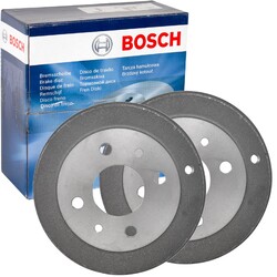 2X BOSCH 180mm BREMSTROMMELN HINTEN PASSEND FÜR FIAT 500 BRAVA BRAVO PANDA