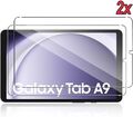 2x 9H Schutzglas Panzerfolie Glas für Samsung Galaxy Tab A9 8.7 2023 Full-Cover