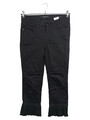 Cambio Stoffhose Damen Schwarz Rüschen Gr. 36