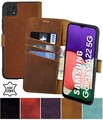 Hülle für Samsung Galaxy A22 5G Book Tasche Leder Schutz Cover Etui Wallet Case