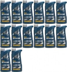 Mannol Universal 15W-40 Motoröl 14x 1l = 14 Liter