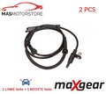 ABS SENSOR DREHZAHLFÜHLER PAAR VORNE MAXGEAR 20-0214 2PCS A NEU OE QUALITÄT