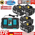 Für Makita Akku 18V 6Ah 8Ah BL1860B BL1850B BL1840B BL1830B Ladegerät