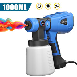 Farbsprühsystem Elektro Farbsprühgerät Wandfarbe Farbspritzpisto 1000ml DE 2023