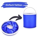 Eimer faltbar Falteimer Camping faltbarer Putzeimer Camping-Eimer Wassereimer