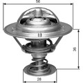 Gates TH31482G1 Thermostat Kühlmittel für TOYOTA MITSUBISHI LEXUS CITROEN