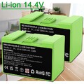 1/ 2X 5000mAh Akku für iRobot Roomba 14.4V e5 e6 i3 i4 i4+ i6 i6+ i7 i7+ i7550