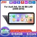 10.2'' Android 14 Autoradio Navi Für Audi A4 A5 DAB+ BT5.0 4G CarPlay WiFi GPS